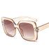 Luxury Design Transparent Sun Glasses